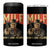 Funny Cowboy Trump 4 in 1 Can Cooler Tumbler MILF Man I Love Felon Outlaw TS09 One Size: 16 oz Black Print Your Wear