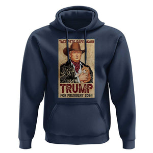 Trump Cat Hoodie Cute Cats Cowboy Trump American Flag TS09 Navy Print Your Wear