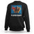 Funny Trump Cat Sweatshirt 9 Lives Baby Hero Trump Riding TS09 Black Print Your Wear