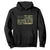 Veterans For Trump 2024 Hoodie Retro American Flag Millitary TS09 Black Print Your Wear