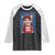 Trump Cat Raglan Shirt Cute Cats For Trump American President TS09 Black White Print Your Wear