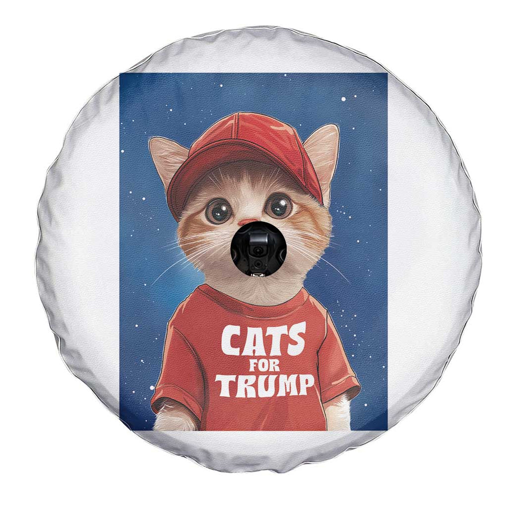 Trump Cat Spare Tire Cover Cute Cats For Trump American President TS09 Print Your Wear