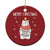 Merry Christmas Cute Polar Bear Christmas Ornament TS09 Print Your Wear