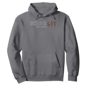 Black Pride Hoodie Choclit 100% Melanin African American TS09 Charcoal Print Your Wear