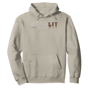 Black Pride Hoodie Choclit 100% Melanin African American TS09 Sand Print Your Wear