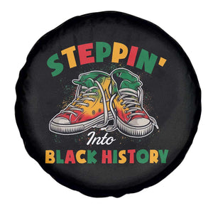 Stepping Into Black History Month Spare Tire Cover TS09 Print Your Wear