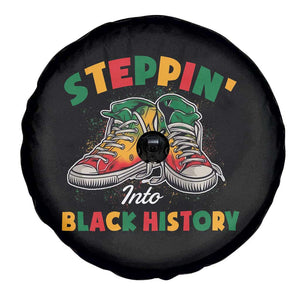 Stepping Into Black History Month Spare Tire Cover TS09 Print Your Wear
