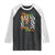 Stepping Into Black History Month Raglan Shirt African American Women Melanin Pride TS09 Black White Print Your Wear