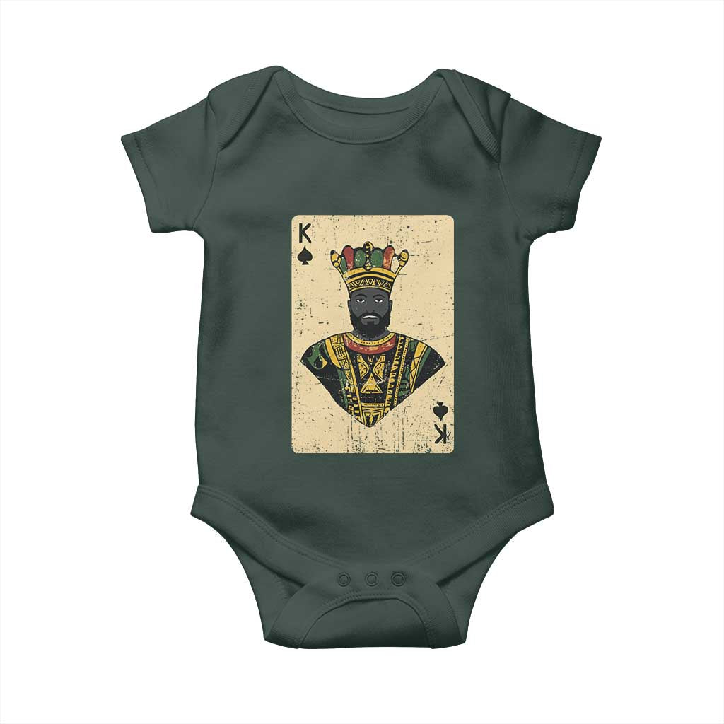 African King Card Black Pride Baby Onesie TS09 Print Your Wear