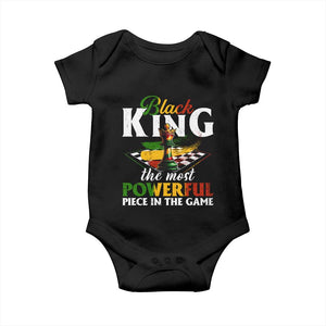 Black Pride Baby Onesie Black King The Most Powerful Piece In The Game TS09 Black Print Your Wear
