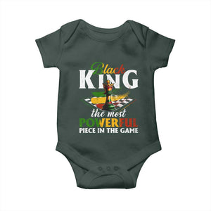 Black Pride Baby Onesie Black King The Most Powerful Piece In The Game TS09 Print Your Wear