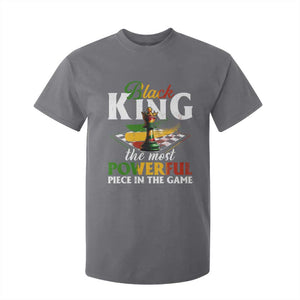 Black Pride T Shirt For Kid Black King The Most Powerful Piece In The Game TS09 Charcoal Print Your Wear