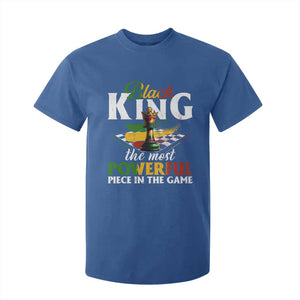 Black Pride T Shirt For Kid Black King The Most Powerful Piece In The Game TS09 Royal Blue Print Your Wear