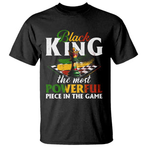 Black Pride T Shirt Black King The Most Powerful Piece In The Game TS09 Black Print Your Wear