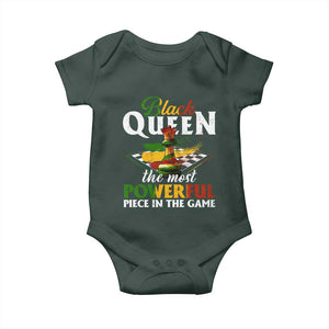 Black Pride Baby Onesie Black Queen The Most Powerful Piece In The Game TS09 Print Your Wear