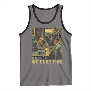 Black Women Power Tank Top We Built This Black Women In History Female Empowerment TS09 Deep Heather Black Print Your Wear