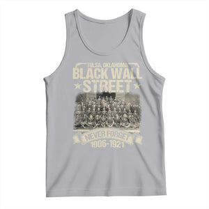 Black Wall Street Tank Top Never Forget 1906 1921 Tulsa Black History TS09 Athletic Heather Print Your Wear