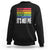 LGBT Pride Flag Sweatshirt It's Not Pie Equal Rights For Others Does Not Mean Fewer Rights For You TS09 Black Printyourwear