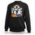 Funny LGBT Pride Sweatshirt I'm Not Gay I'm Super Gay Cute Unicorn Rainbow TS09 Black Printyourwear