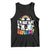 Funny LGBT Pride Tank Top I'm Not Gay I'm Super Gay Cute Unicorn Rainbow TS09 Black Print Your Wear
