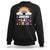 LGBT Pride Sweatshirt Sound Gay I'm In Rainbow TS09 Black Printyourwear
