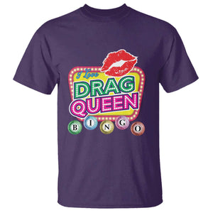 Drag Queen T Shirt I Love Drag Queen Bingo Fan LGBTQ TS09 Purple Print Your Wear