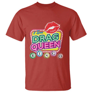 Drag Queen T Shirt I Love Drag Queen Bingo Fan LGBTQ TS09 Red Print Your Wear