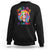Drag Queen Sweatshirt Drag Is Not A Crime LGBTQ Pride TS09 Black Printyourwear
