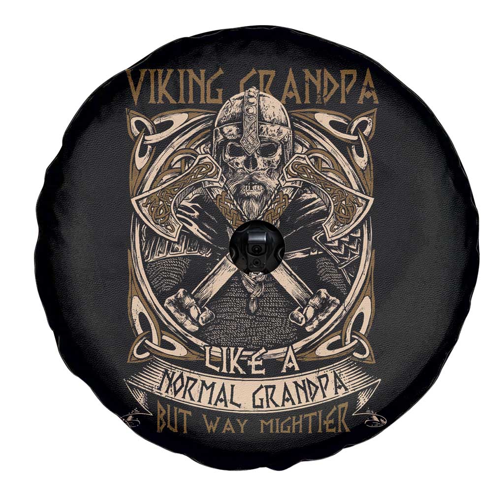 Viking Grandpa Spare Tire Cover Like A Normal Grandpa But Way Mightier TS09 Print Your Wear