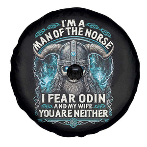 Viking Spare Tire Cover I Am A Man Of The Norse I Fear Odin And My Wife TS09 Print Your Wear