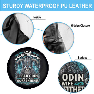 Viking Spare Tire Cover I Am A Man Of The Norse I Fear Odin And My Wife TS09 Print Your Wear