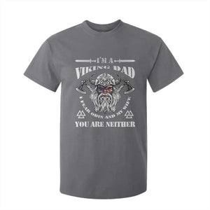Viking Dad T Shirt For Kid I Fear Odin And My Wife TS09 Charcoal Print Your Wear