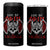 Viking 4 in 1 Can Cooler Tumbler Son Of Odin VALHALLA Norse Mythology TS09 One Size: 16 oz Black Print Your Wear