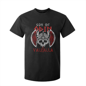Viking T Shirt For Kid Son Of Odin VALHALLA Norse Mythology TS09 Black Print Your Wear
