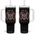 Viking Tumbler With Handle Son Of Odin VALHALLA Norse Mythology TS09 One Size: 40 oz Black Print Your Wear