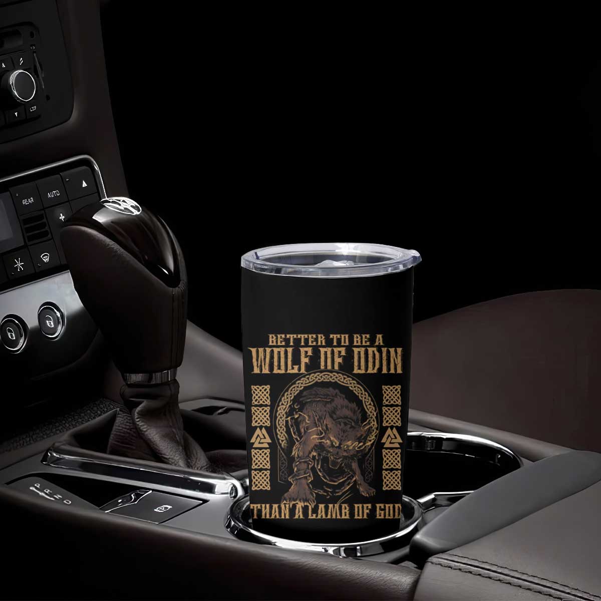 Viking Tumbler Cup Better To Be Wolf Of Odin Norse Mythology TS09 Print Your Wear