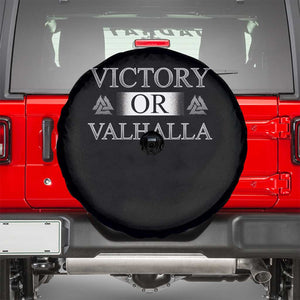 Viking Spare Tire Cover Victory Or Valhalla Norse Mythology TS09 Black Print Your Wear