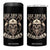 Viking 4 in 1 Can Cooler Tumbler See You In Valhalla TS09 One Size: 16 oz Black Print Your Wear