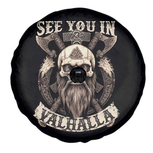 Viking Spare Tire Cover See You In Valhalla TS09 Print Your Wear