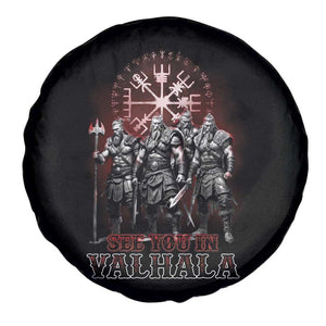 Viking Warrior Spare Tire Cover See You In Valhalla TS09 Print Your Wear