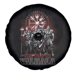 Viking Warrior Spare Tire Cover See You In Valhalla TS09 Print Your Wear
