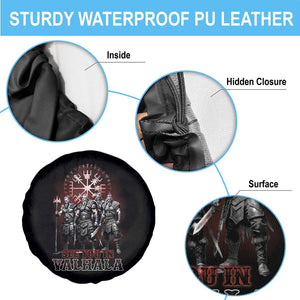 Viking Warrior Spare Tire Cover See You In Valhalla TS09 Print Your Wear