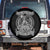 Viking Spare Tire Cover Live Like You're Going To Die Because You Are TS09 No hole Black Print Your Wear