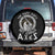 Viking Spare Tire Cover Too Many Idiots Not Enough Axes TS09 No hole Black Print Your Wear