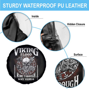 Viking Blood Runs Through My Veins Spare Tire Cover TS09 Print Your Wear