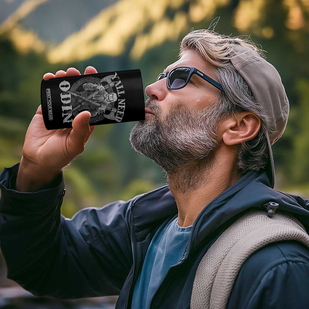 Viking 4 in 1 Can Cooler Tumbler Y'all Need Odin TS09 Print Your Wear