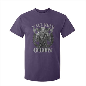 Viking T Shirt For Kid Y'all Need Odin TS09 Purple Print Your Wear