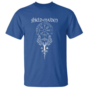 Shield Maiden T Shirt Female Warrior Scandinavian Folklore Mythology TS09 Royal Blue Print Your Wear