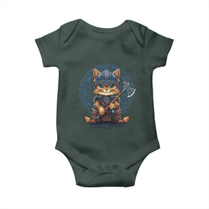 Nordic Norse Viking Cat Warrior Baby Onesie TS09 Print Your Wear