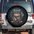Nordic Norse Viking Cat Warrior Spare Tire Cover TS09 No hole Black Print Your Wear